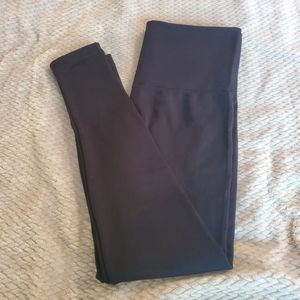 Black fleece lined leggings sz 2x/3x